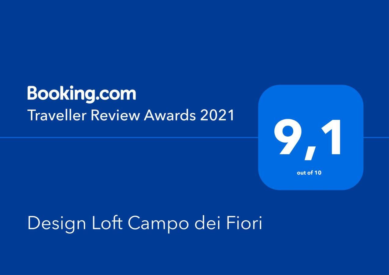 Apartamento Design Loft Campo Dei Fiori Roma Exterior foto